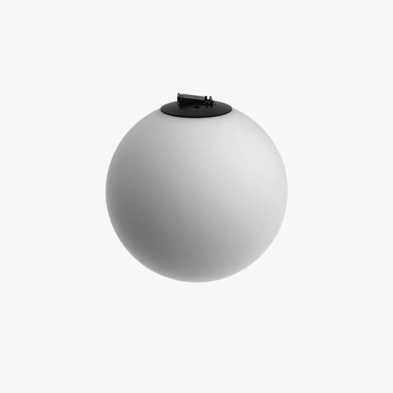 Lampă suspendată Belt Light LUNA neagră 15cm