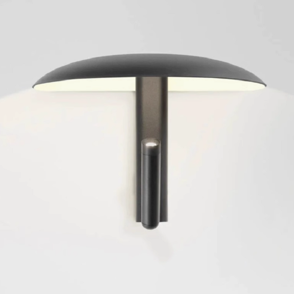 Lampă de perete Flicker Forge, cablaj deschis, portocaliu