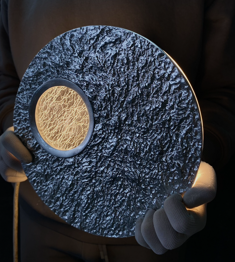 Aplică de perete FOIL argintie - Aplica