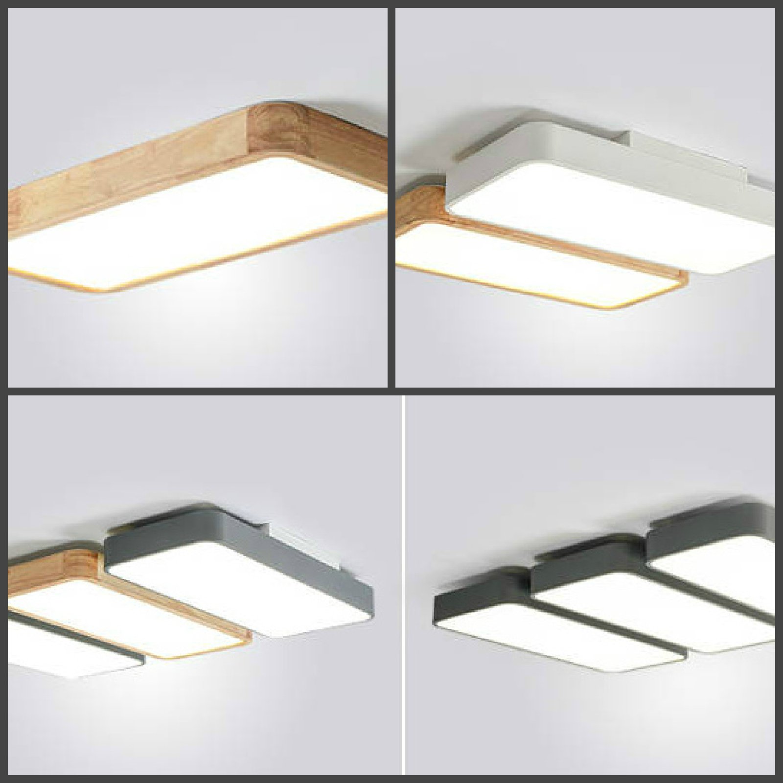 Lampă de tavan LED QUARD COLOR 2