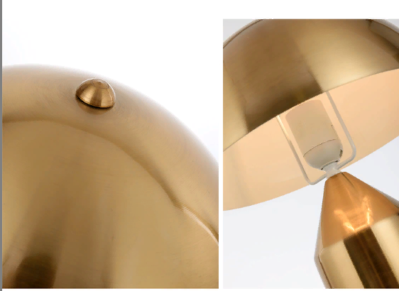 LAMPĂ DE AUR Lampă de masă decorativă