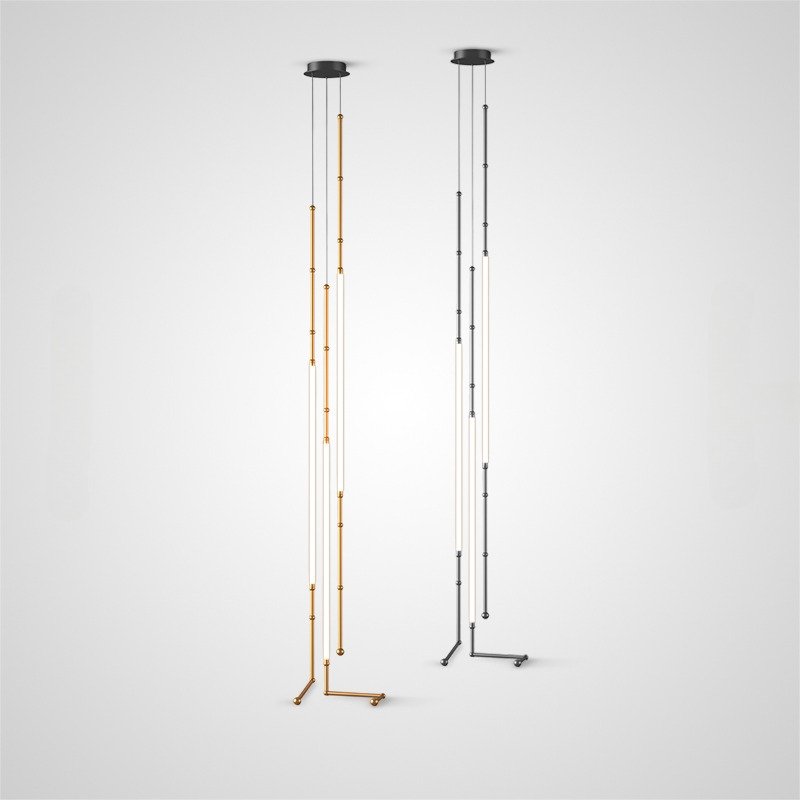 Lampă suspendată ALRIK, neagră, lumină caldă