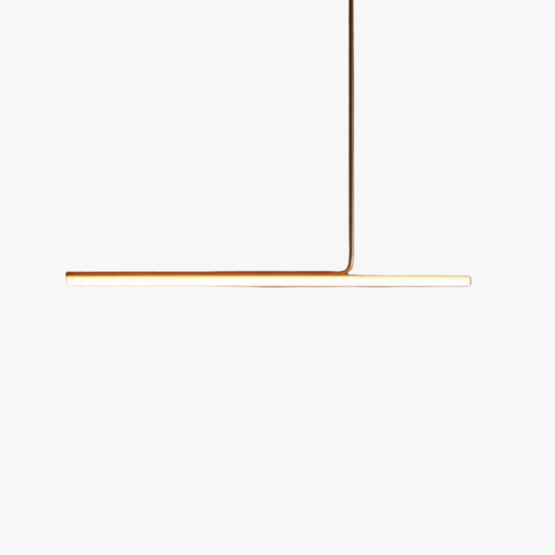 Lampă suspendată CISAK 120cm aurie