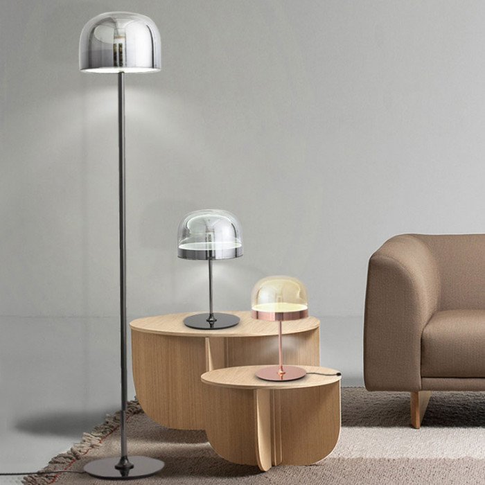 Lampă de masă decorativă NOTEN TAB auriu roz Ø 36,5 × 60