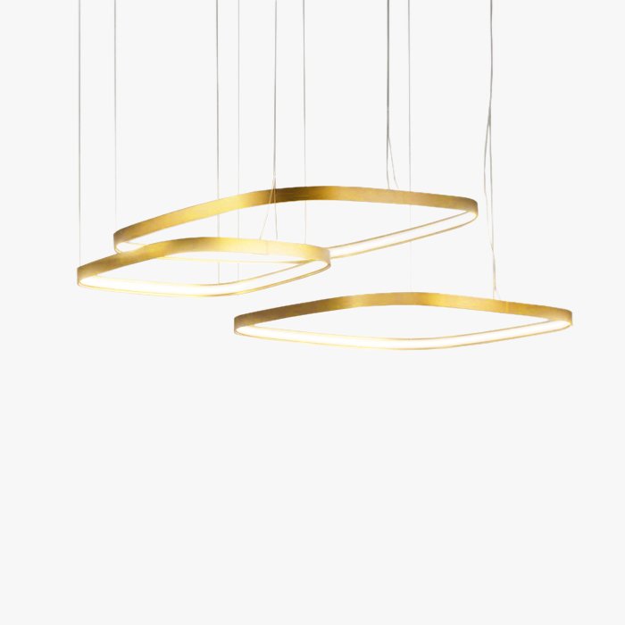 Candelabru inelar ZERO SQUARE pentru hol