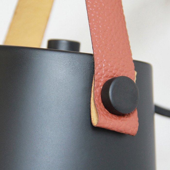 Aplică de perete NATURA C WALL neagră - lampă de perete de design