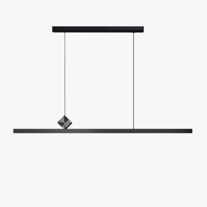 Corp de iluminat pe șină, în rând NORMA Tip B. Dimensiune L. Lumină tricoloră