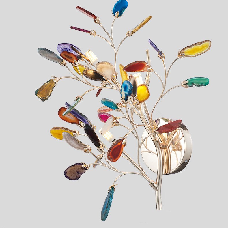 Aplică de perete din agat