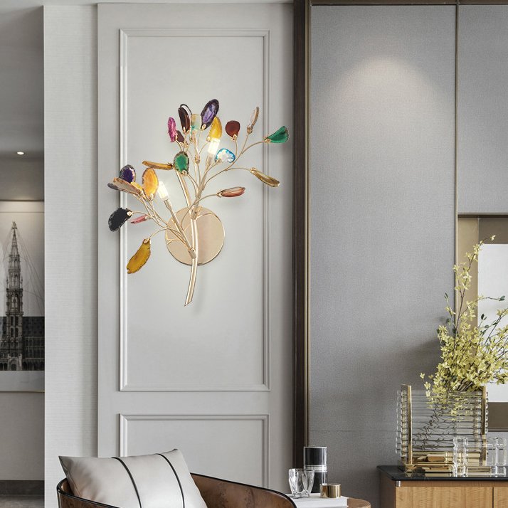 Aplică de perete din agat