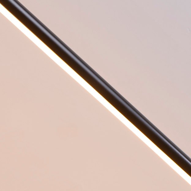 Lampă de podea VIEL B H150 Negru