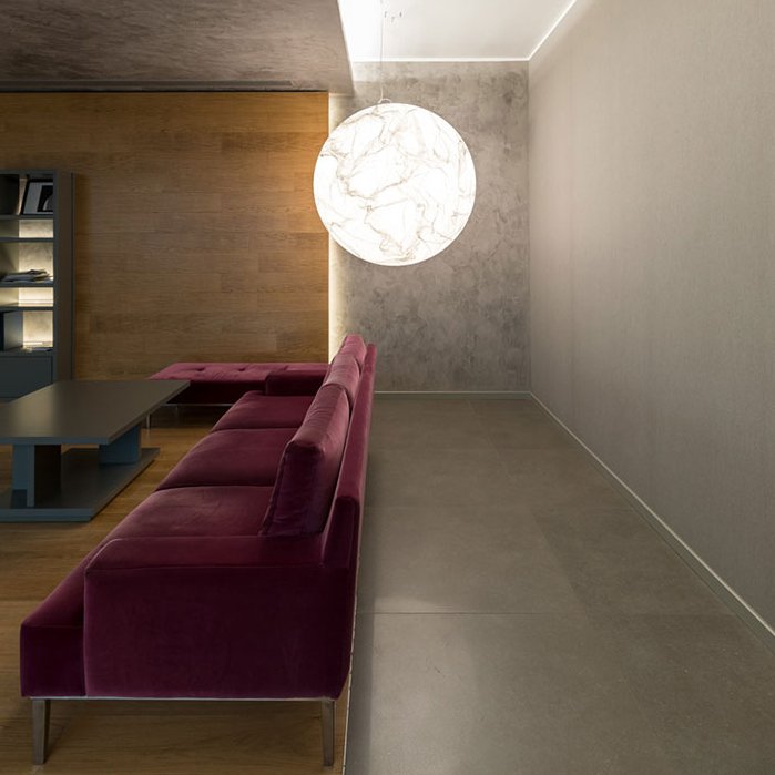 Lampă suspendată LUNE 60cm