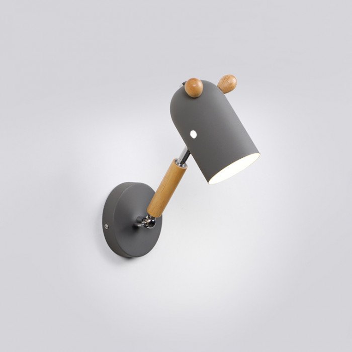 Aplică de perete verde ANIMAL pentru camera copiilor - Aplica