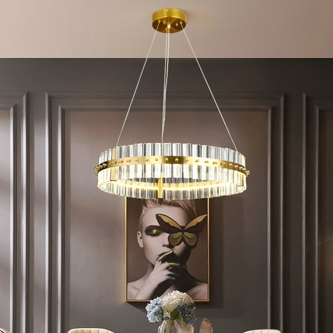 Candelabru inelar LED NOVEL pentru sufragerie