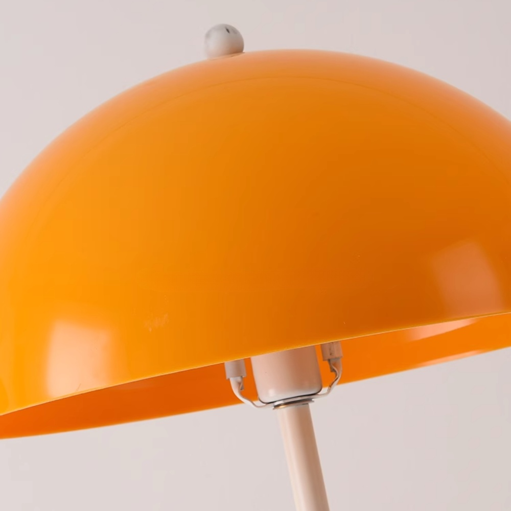 Lampă de podea Quantum Drop în portocaliu