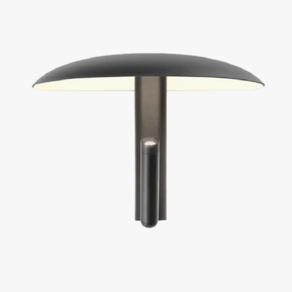 Lampă de perete Flicker Forge pentru cablare ascunsă, neagră