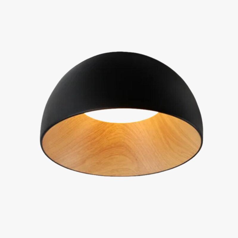 Lampă de tavan DISH neagră A 35cm