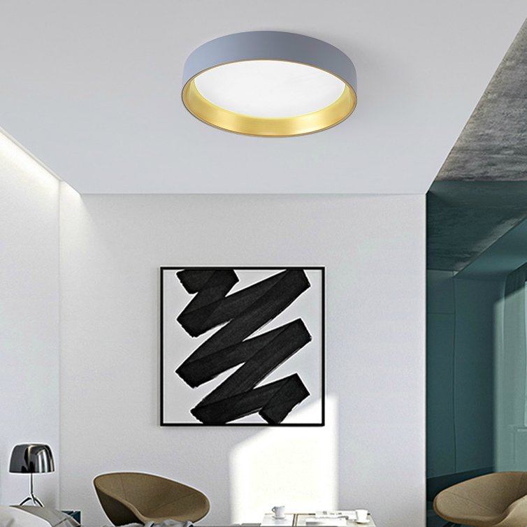 Lampă de tavan LED TRAY GOLD