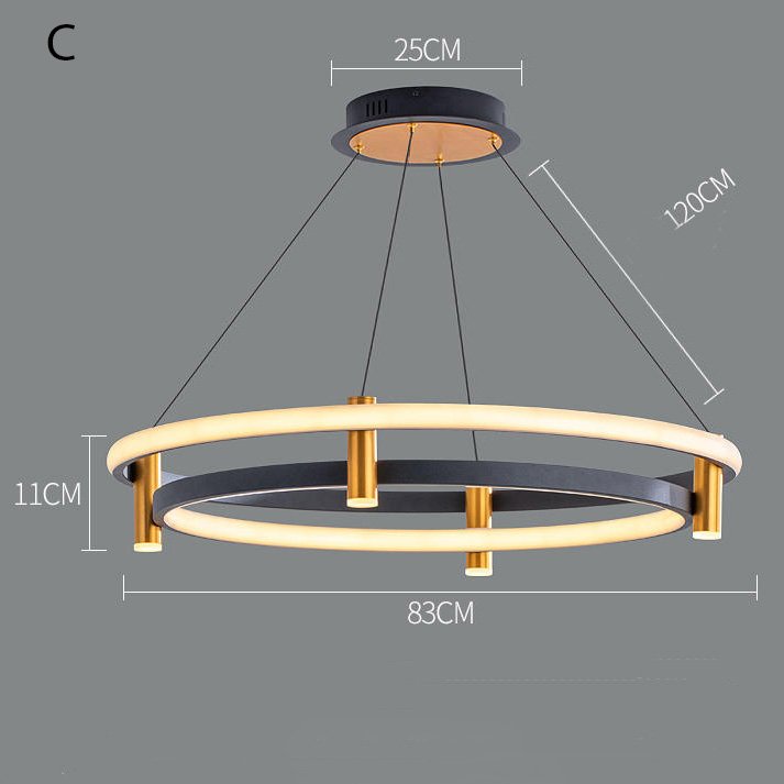 Candelabru inelar LED TERRET pentru hol