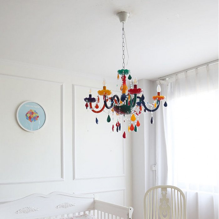 Candelabru Rainbow 4 pentru camera copiilor