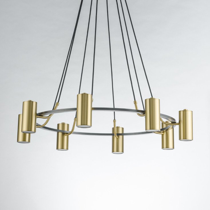 Candelabru inelar cu LED UNITY pentru dormitor